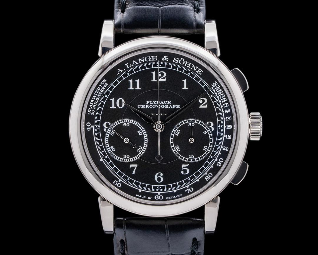 A. Lange & Söhne 1815 414.028 Chronograph 18K White Gold Replica – Setthub