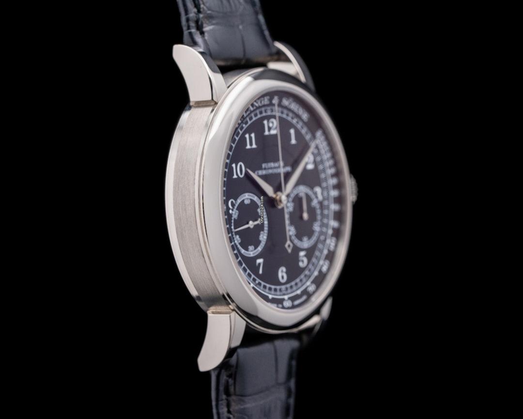 A. Lange & Söhne 1815 414.028 Chronograph 18K White Gold Replica – Setthub