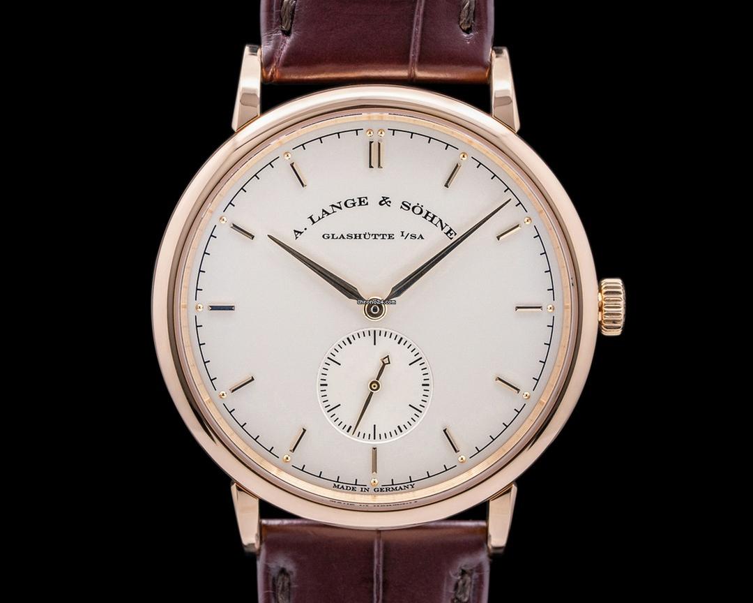 A. Lange & Söhne Saxonia Manual Wind 18K Rose Gold Replica – Setthub