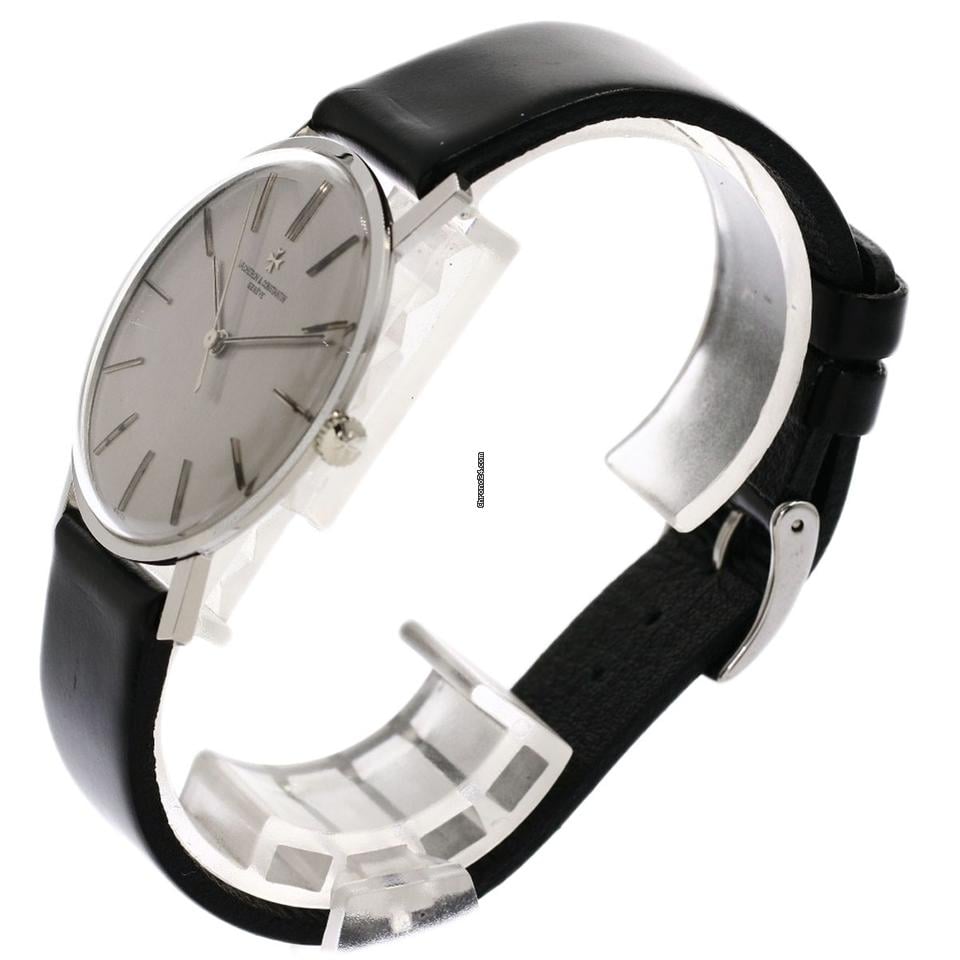 Vacheron Constantin ヴァシュロン・コンスタンタン 6563 ラウンドフェイス 腕時計 OH済 ステンレススチール/革 メンズ Replica