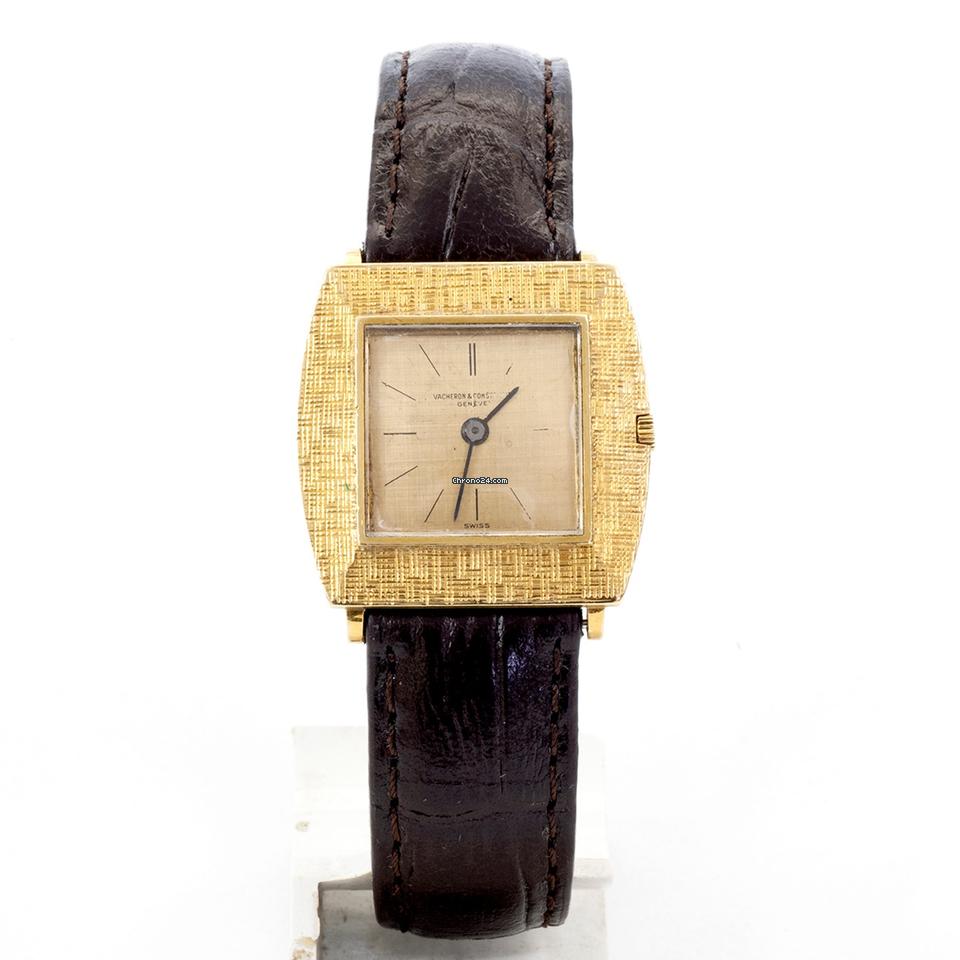Vacheron Constantin . Reloj de pulsera para caballero. Oro 18k. Ca. 1960. Peso: 24 gr. Replica