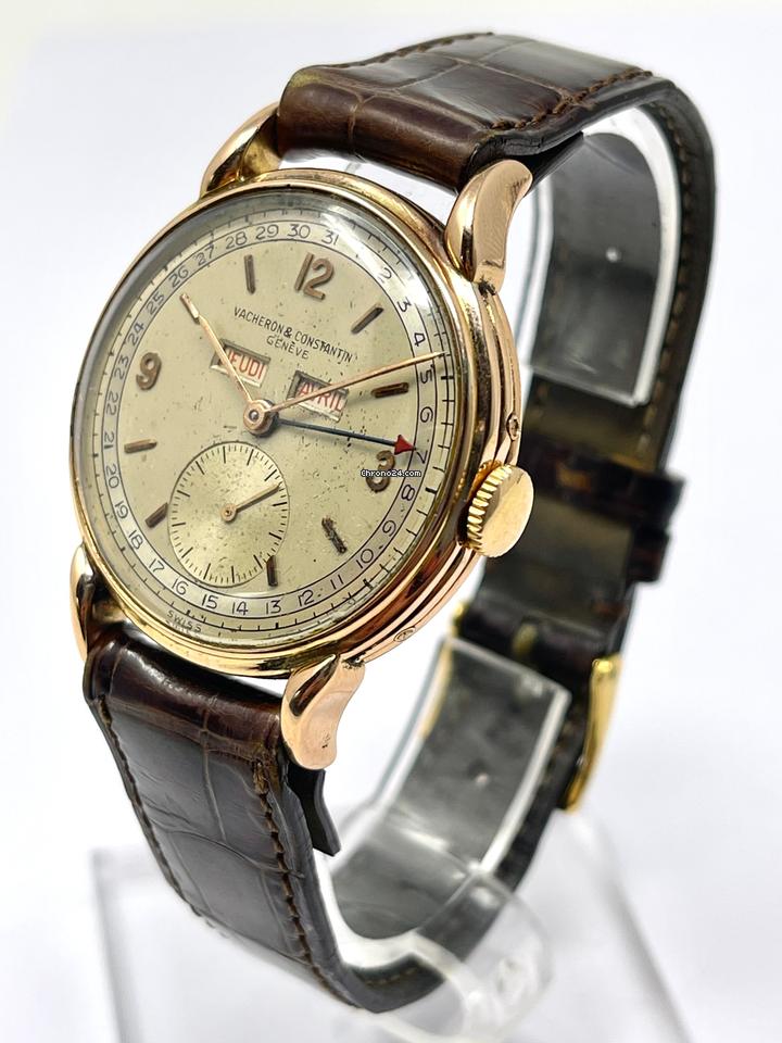 Vacheron Constantin Triple calendar Rose gold Replica Setthub