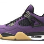 Travis Scott x Jordan 4 Retro “Purple Suede – White Midsole” Friends & Family