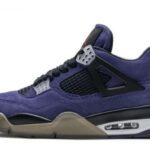 Travis Scott x Jordan 4 Retro “Purple Suede – Black Midsole”