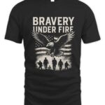Bravery Linder Fire Black T-Shirt