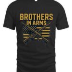 Brothers In Arms Black T-Shirt