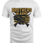 Brothers In Arms While T-Shirt
